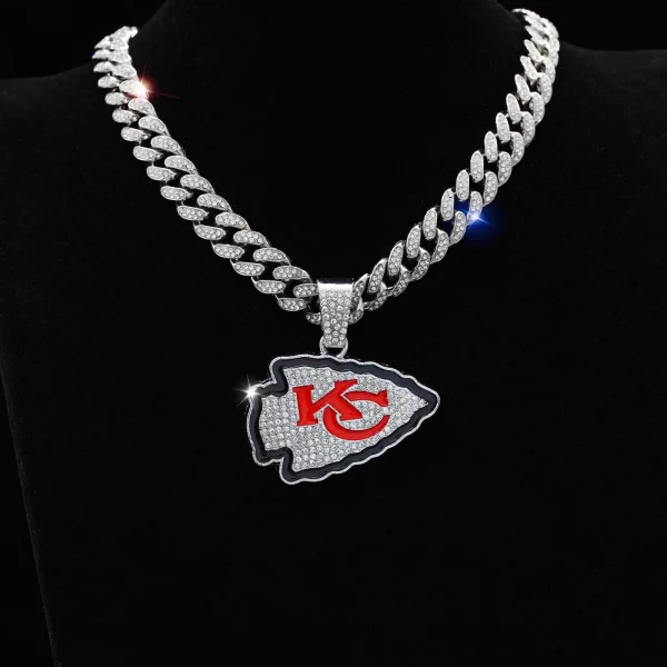 Kansas City Chiefs Alloy Pendant Necklace - MAITM DROP007