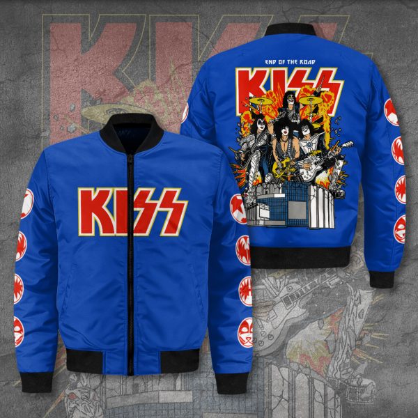 Kiss Band 3D Bomber Jacket - TANTN 10503