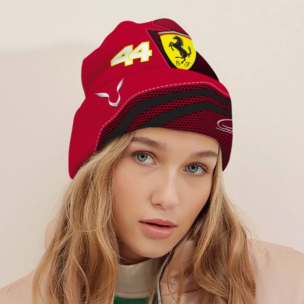 Lewis Hamilton x Scuderia Ferrari Beanie Hat - MAITM 9512