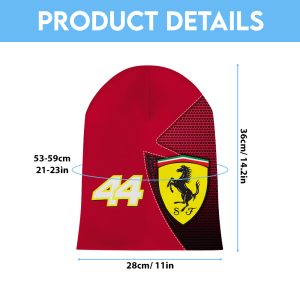 Lewis Hamilton x Scuderia Ferrari Beanie Hat - MAITM 9512