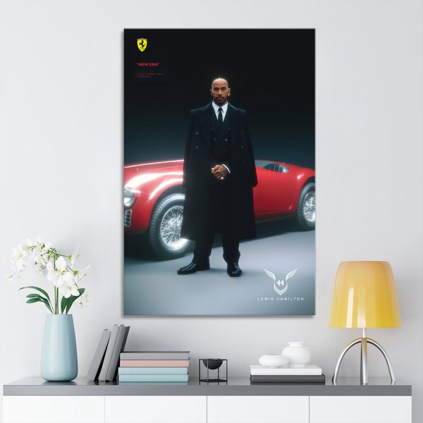 Lewis Hamilton Rectangle Canvas With Inner Frame - TANTN 10607