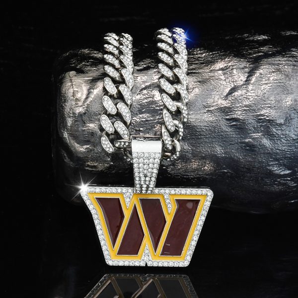 Washington Commanders Alloy Pendant Necklace - MAITM DROP021
