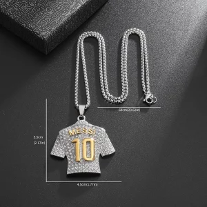 Lionel Messi Alloy Pendant Necklace - MAITM DROP025