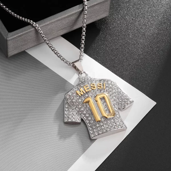 Lionel Messi Alloy Pendant Necklace - MAITM DROP025