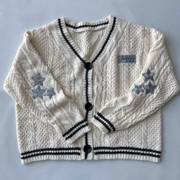 Taylor Swift Folklore Knitted Cardigan - MAITM DROP026