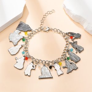 Taylor Swift Alloy Bracelet with Charms - MAITM DROP027