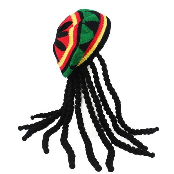 Bob Marley Dreadlocks Knitted Beanie - MAITM DROP029