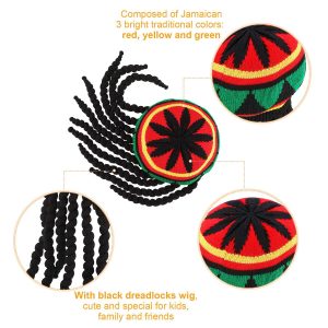 Bob Marley Dreadlocks Knitted Beanie - MAITM DROP029