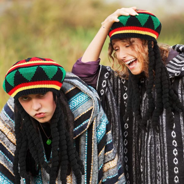 Bob Marley Dreadlocks Knitted Beanie - MAITM DROP029