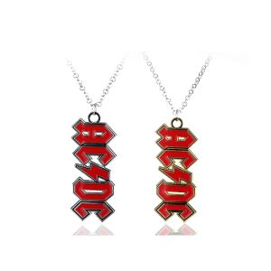 Rock Music Alloy Pendant Necklace - MAITM DROP002