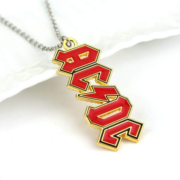 Rock Music Alloy Pendant Necklace - MAITM DROP002