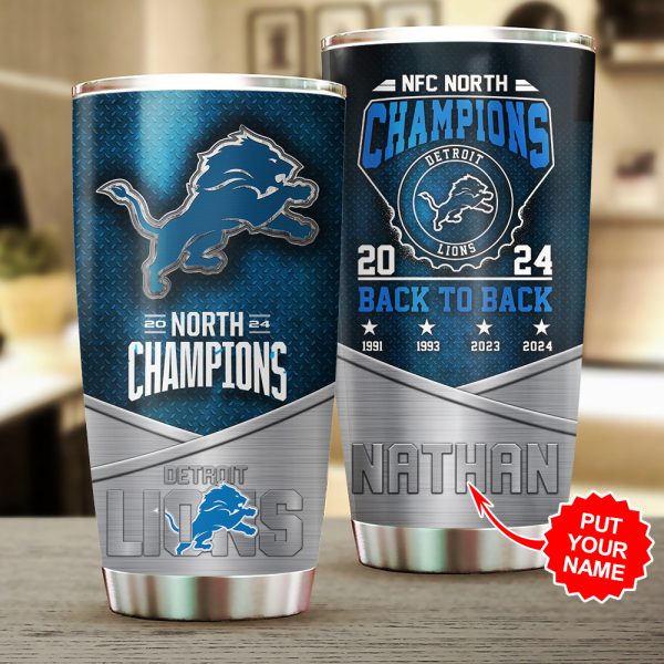 Personalized Detroit Lions Tumbler Cup - HOATT 7906