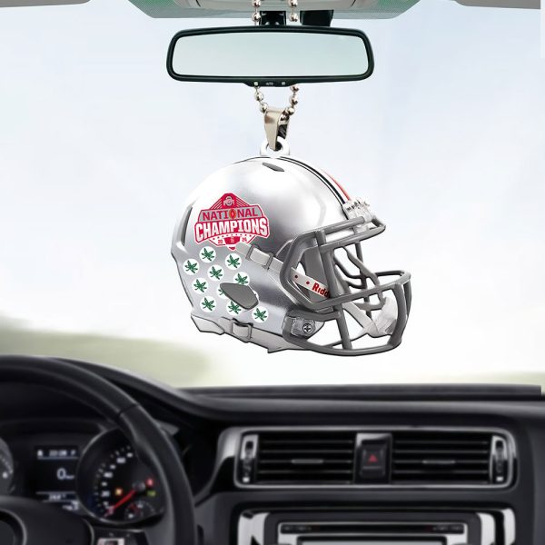 Ohio State Buckeyes Football Custom Shape 1-sided Acrylic Car Ornament - MAITM 9672