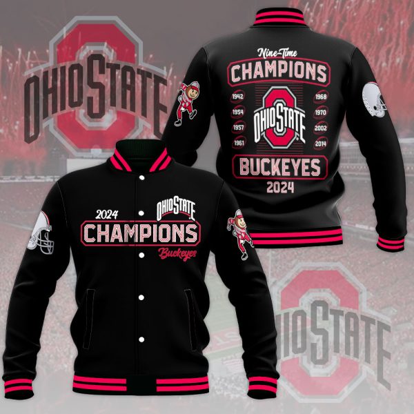 Ohio State Buckeyes Football Varsity Jacket - MAITM 9693