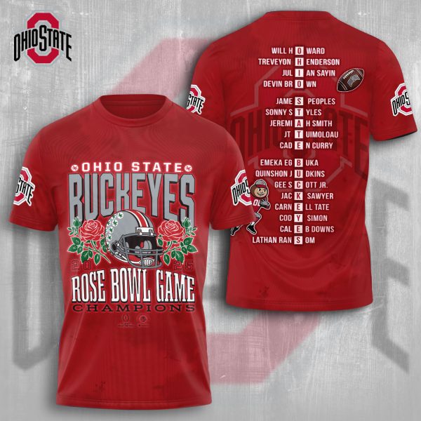 Ohio State Buckeyes Football 3D Apparel - VANDH 4115