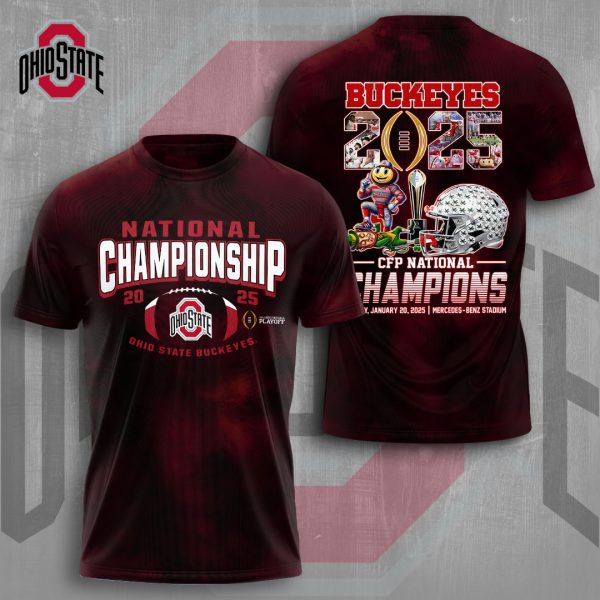 Ohio State Buckeyes Football 3D Apparel - VANDH 4200