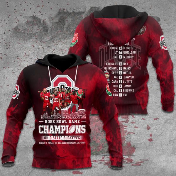 Ohio State Buckeyes Football 3D Apparel - TANTN 10261