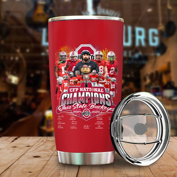 Ohio State Buckeyes Football Tumbler Cup - TANTN 10596