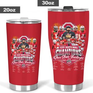 Ohio State Buckeyes Football Tumbler Cup - TANTN 10596