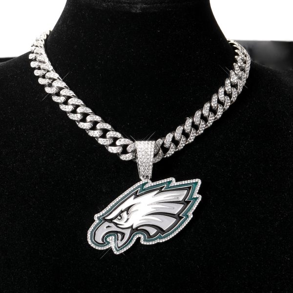 Philadelphia Eagles Alloy Pendant Necklace - MAITM DROP005