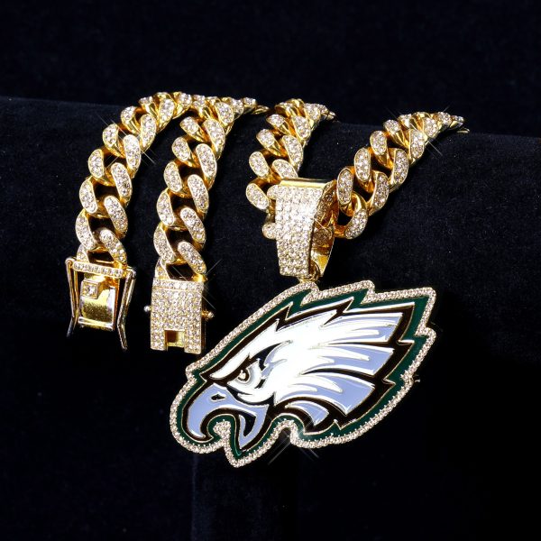 Philadelphia Eagles Alloy Pendant Necklace - MAITM DROP005