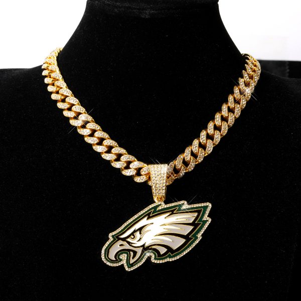 Philadelphia Eagles Alloy Pendant Necklace - MAITM DROP005