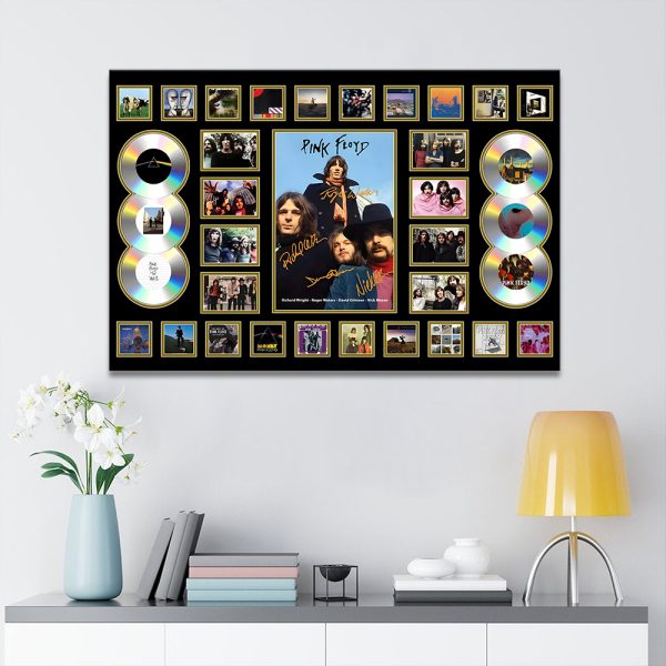 Pink Floyd Rectangle Canvas With Inner Frame - MAITM 9515