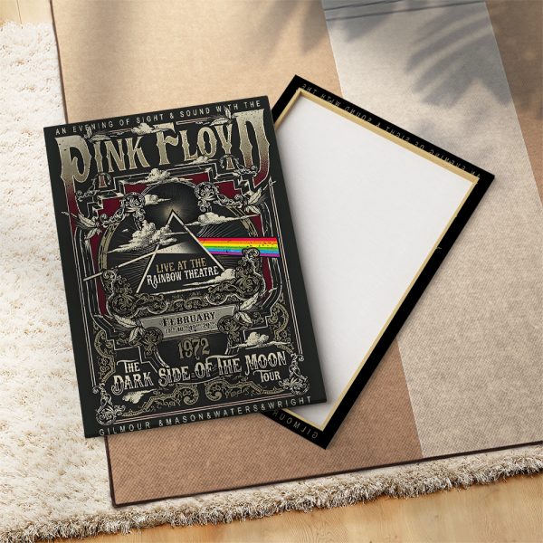 Pink Floyd Rectangle Canvas With Inner Frame - MAITM 9550