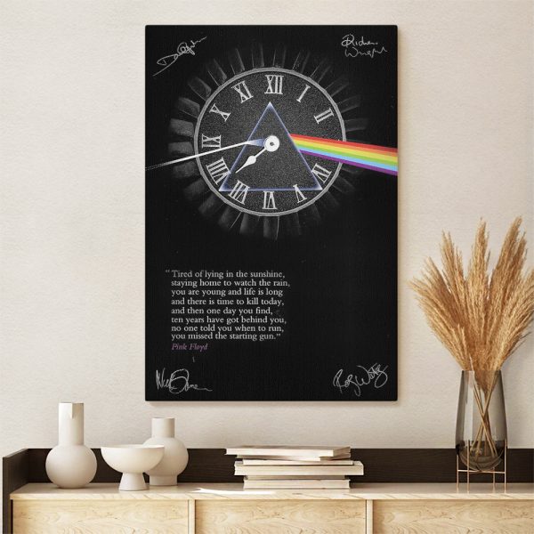 Pink Floyd Rectangle Canvas With Inner Frame - MAITM 9586