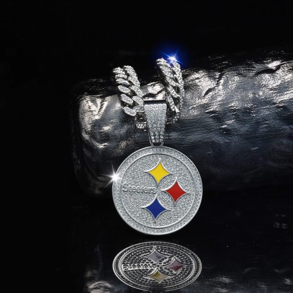 Pittsburgh Steelers Alloy Pendant Necklace - MAITM DROP018