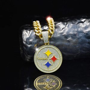 Pittsburgh Steelers Alloy Pendant Necklace - MAITM DROP018