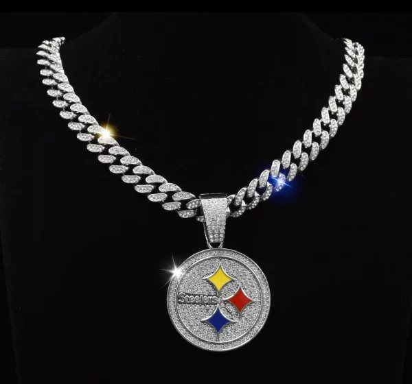 Pittsburgh Steelers Alloy Pendant Necklace - MAITM DROP018