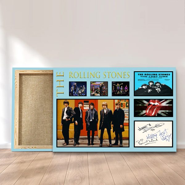 The Rolling Stones Rectangle Canvas With Inner Frame - MAITM 9591