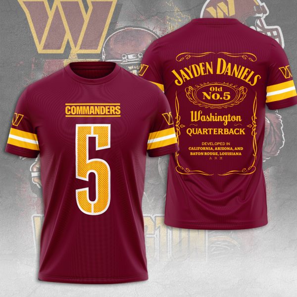 Washington Commanders x Jayden Daniels 3D Apparel - MAITM 9734