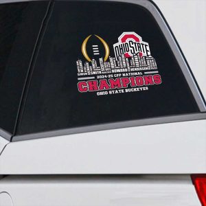Ohio State Buckeyes Football 3D Decal – MAITM 10015