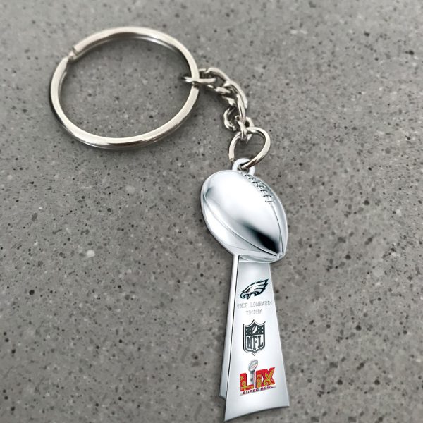 Philadelphia Eagles Custom Shape 2-sided Keychain - MAITM 10048