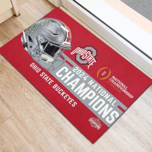 Ohio State Buckeyes Football Foldable Doormat - MAITM 9969