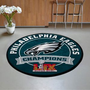 Philadelphia Eagles Foldable Round Rug - MAITM 9838