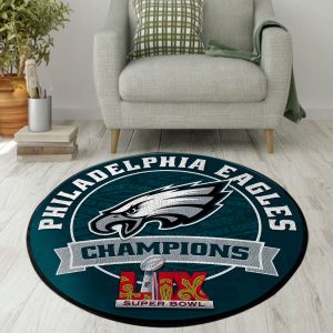 Philadelphia Eagles Foldable Round Rug - MAITM 9838