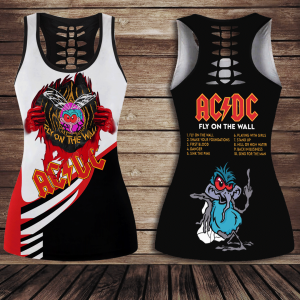Rock Music Hollow Tank Top Leggings - ANHNV 6061