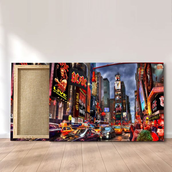 Rock Music Rectangle Canvas With Inner Frame - GNE NEW69
