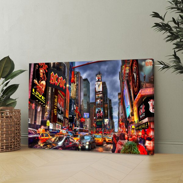 Rock Music Rectangle Canvas With Inner Frame - GNE NEW69