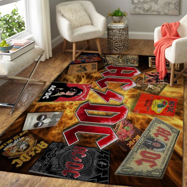 Rock Music Rectangular Rug - HOATT 8844