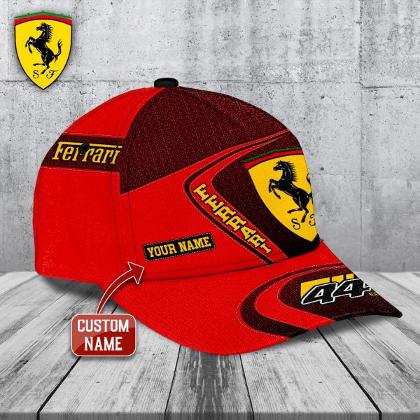 Personalized Scuderia Ferrari x Lewis Hamilton Classic Cap - ANHNV 5966