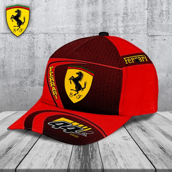 Personalized Scuderia Ferrari x Lewis Hamilton Classic Cap - ANHNV 5966