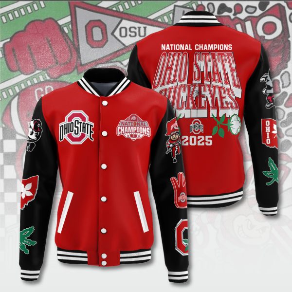 Ohio State Buckeyes Football Varsity Jacket - ANHNV 6090