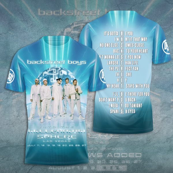 Backstreet Boys 3D Apparel - TANTN 11080