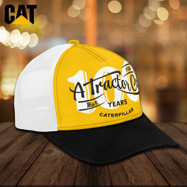 Caterpillar Trucker Hat With Half-mesh - TANTN 11196