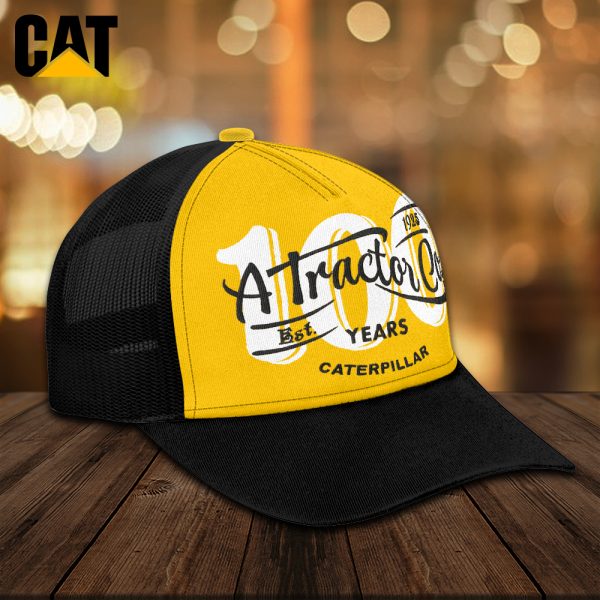 Caterpillar Trucker Hat With Half-mesh - TANTN 11196