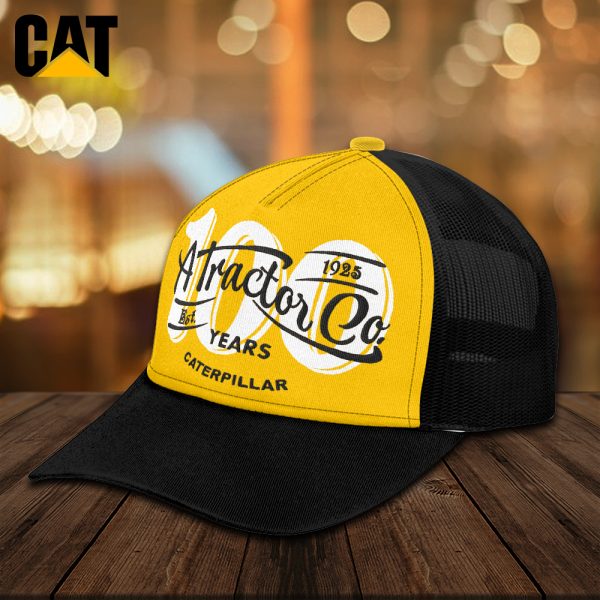 Caterpillar Trucker Hat With Half-mesh - TANTN 11196